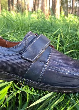 Кожаные туфли каприз (украина) 34 размер  22.5 см