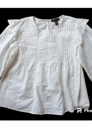 Блузка распашонка с прошвой бохо