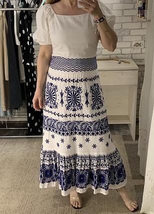 Спідниця в українському стилі