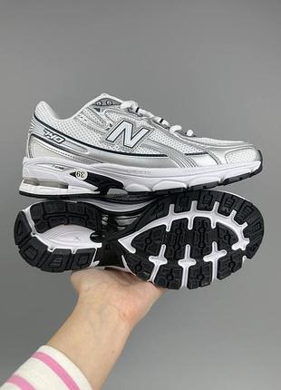 Кроссовки new balance 740 white silver