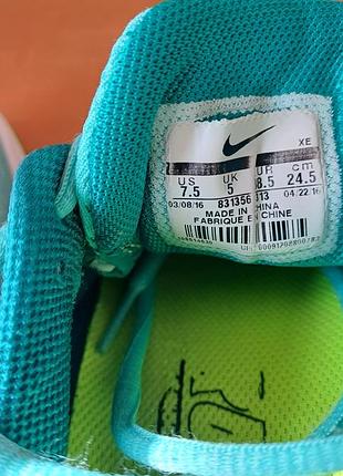 Кроссовки nike air zoom pegasus 33 оригинал р.38,5 вт.24,5см6 фото