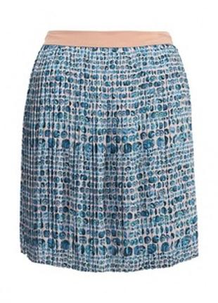 Trussardi невесомая юбка плиссе, люкс, итальялия