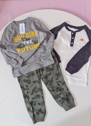 Carters тонкий костюм трійка котон