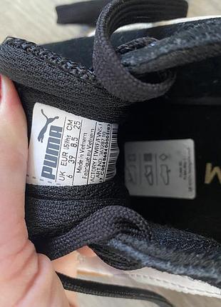 Puma жіночі кросівки vikky platform black gum білі 363287-103 фото