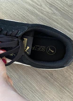 Puma жіночі кросівки vikky platform black gum білі 363287-104 фото