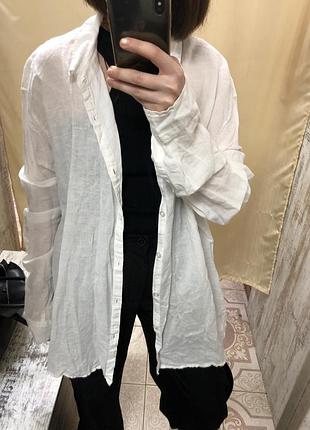 Сорочка рубашка льняна