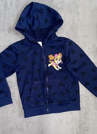 Світшот кофта петля на блискавці патруль, на дівчинку, светр яскравий, кофта, худі, джемпер