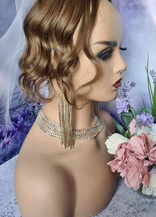 Шиньон бабетта макушка хвост 100% натуральный волос.