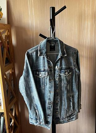 Куртка джинсова (джинсовка) жіночка bershka xxs світла