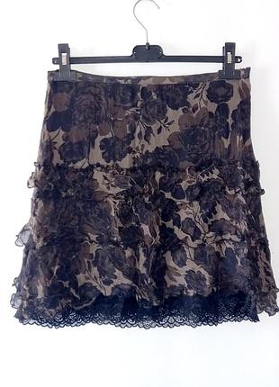 Marella (max mara) шовк спідниця
