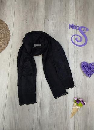 Жіночий шарф палантин gucci демісезонний чорний