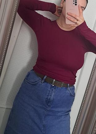 Хлопковый лонг по телу 2