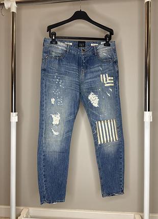 Джинси жіночі twinset синьо-голубі під вінтаж 27 s-m