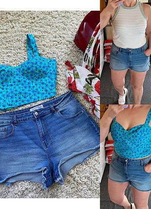 Актуальні короткі джинсові шорти ,primark denim ,p.16-18