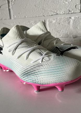 Бутси puma future 7 match mxsg 107714-01 98514 копочки розмір 39 на 25 см нові огирінал гібрид