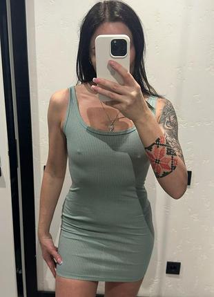 Сукня 👗 мятного кольору