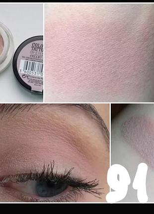 Maybelline color tattoo , 91 стойкие тени для глаз