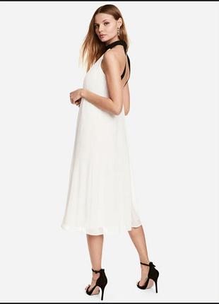 H&m платье плиссировка летнее р s оригинал