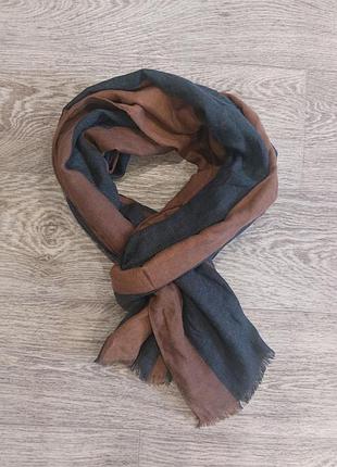 Мужской шарф из натуральной ткани