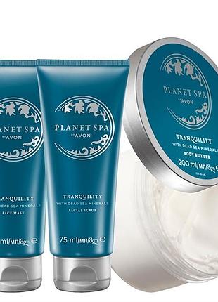 Набор уходовой косметики avon, серия spa для лица