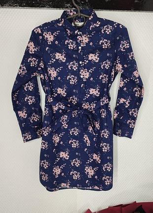 Платье рубашка на девочку кофта