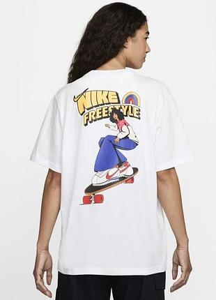 Женская футболка оверсайз nike sportswear freestyle.  новая, оригинал!