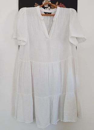 Белоснежное платье 👗 з мусліну