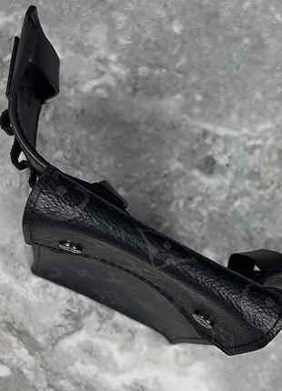 Louis vuitton monogram belt bag eclipse utility pounch 35 mm crossbody сумка на пояс оригинал 8