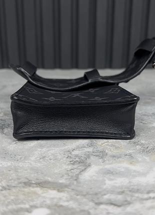 Louis vuitton monogram belt bag eclipse utility pounch 35 mm crossbody сумка на пояс оригинал 9