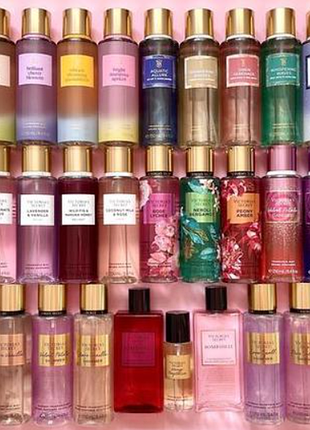 Парфюмированные миски victoria's secret "на распив" - 50+ оригинальных ароматов для теста и выбора!