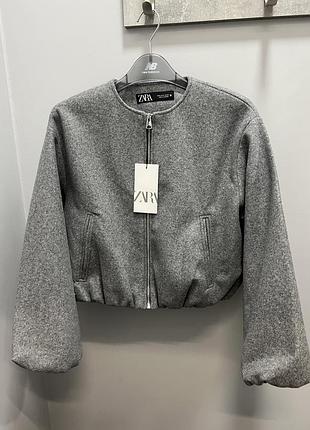 Куртка-бомбер zara
