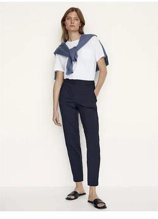 Базовые повседневные классические брюки massimo dutti