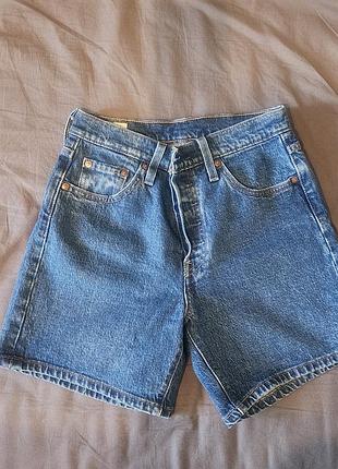Джинсовые шорты levi's 501
