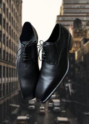 Кожаные туфли hugo boss оригинальные, новые