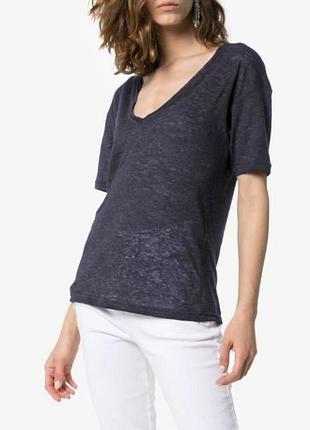 Футболка isabel marant изо льна, модель maree.