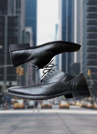 Кожаные туфли hugo boss оригинальные