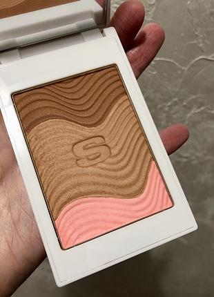Пудра бронзер sisley phyto touche sun glow powder trio miel cannelle. chanel, guerlain, dior