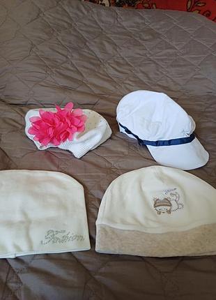 Шапки весна-осень от 1 года и старше