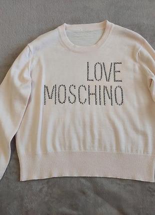 Джемпер love moschino ❤️ р s,m