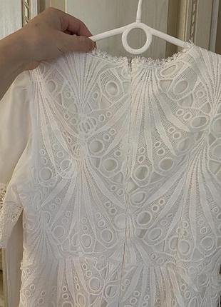 Сукня гіпюрова 4