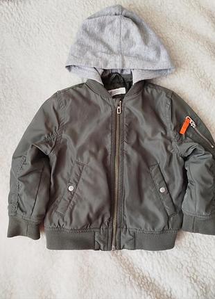 Куртка бомбер детская h&m 2-3 года