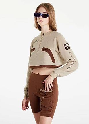 Nike × travis scott nrg cactus fleece pullover женская кофта оригинал