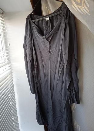 Шелковое классическое платье