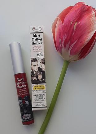 Жидкая помада для губ thebalm