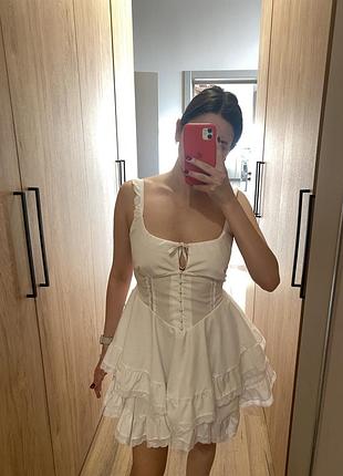 Платье летнее mon blanche