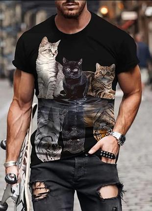 Футболка с котиком