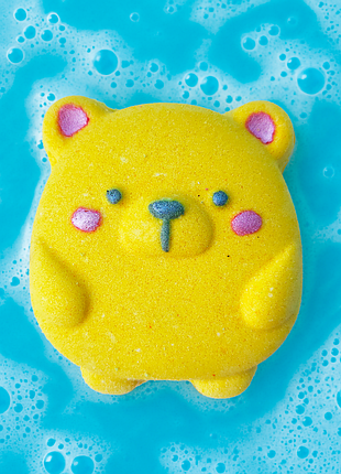 Бомбочка для ванни "ведмедик" аромат печива 110 г