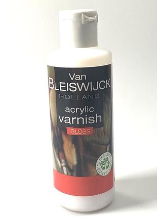 Глянцевий акриловий лак для покриття картин van bleiswijck 80 мл