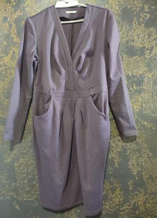 Теплое платье платье платье. большой размер.