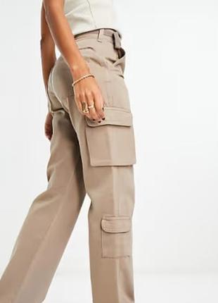 Джинси stradivarius карго фіт